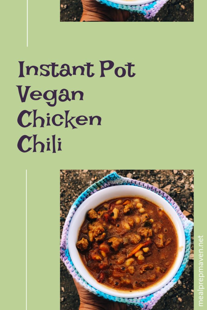 Instant Pot Vegan Chicken Chili