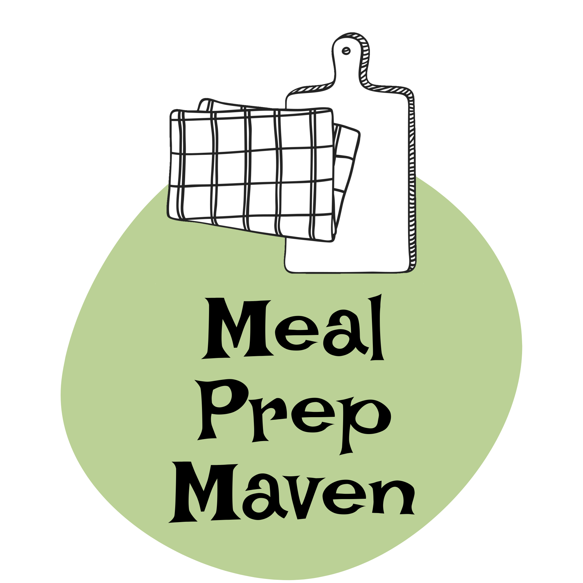 square meal prep maven logo.