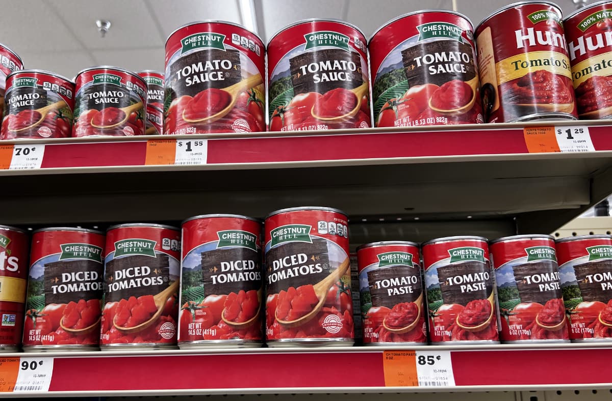 canned tomatoes at family dollar.