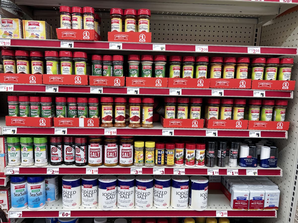 spices at family dollar.