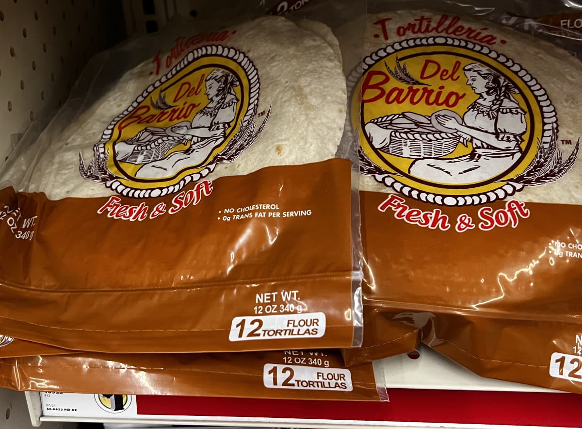 flour tortillas at family dollar.